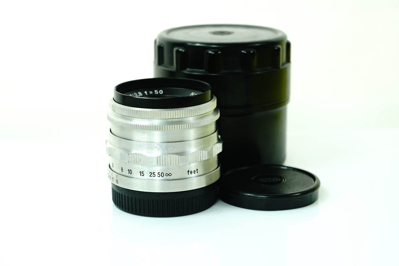 Carl Zeiss Tessar Silver 12 Blade