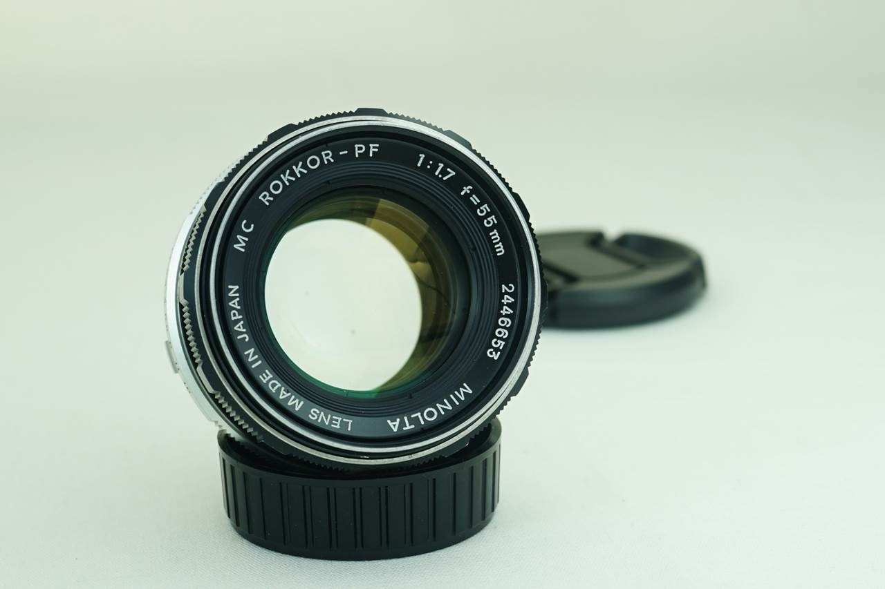 มินอลต้า Minolta 55mm f1.7