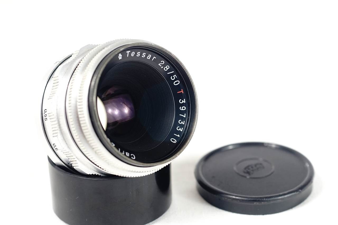 Carl Zeiss Tessar Silver 12 Blade
