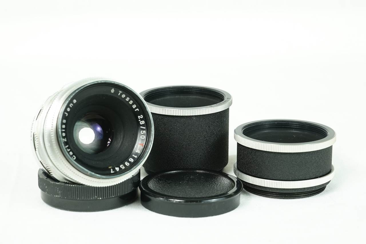 Carl Zeiss Tessar Silver 12 Blade