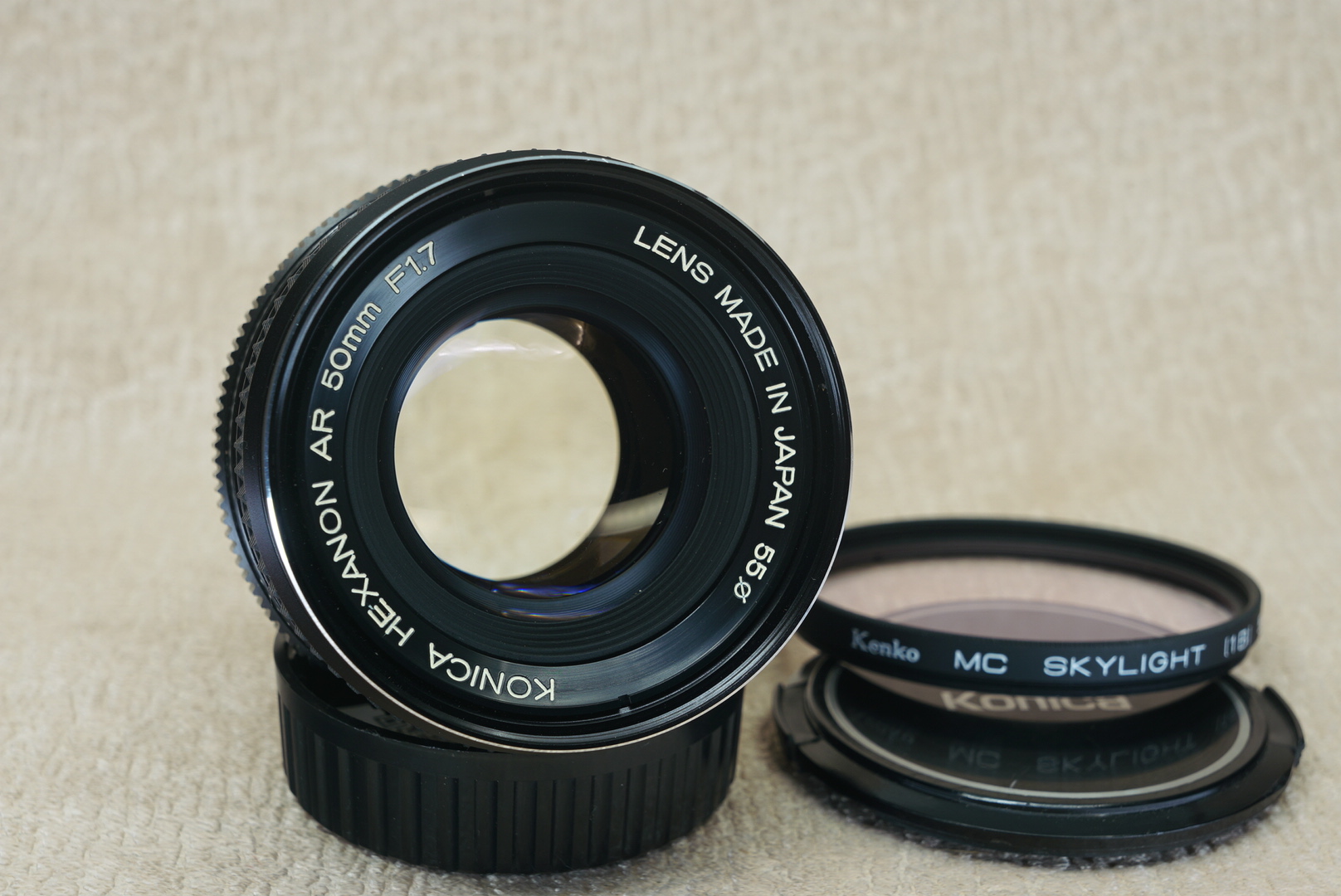 Konica 50mm f1.7 — vintage manual-focus lens for Konica AR mount