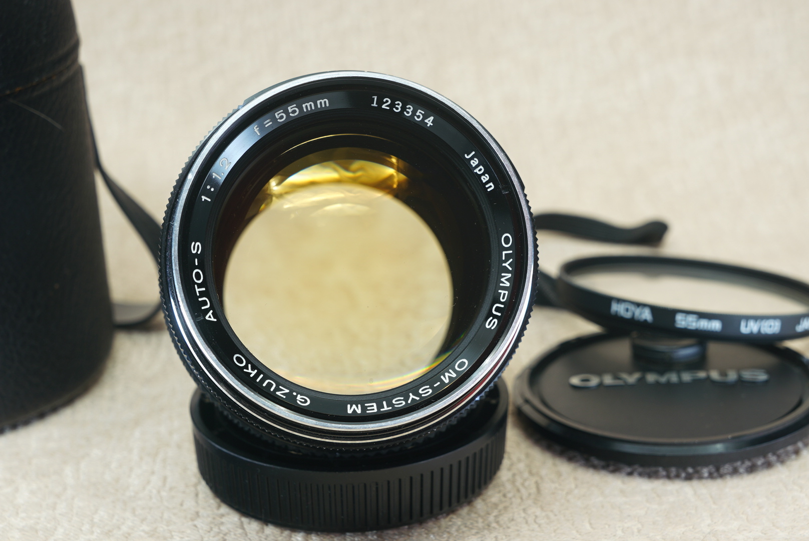 โอลิมปัส Olympus 55mm f1.2 เลนส์มือหมุนวินเทจ เมาท์ โอลิมปัส โอเอ็ม