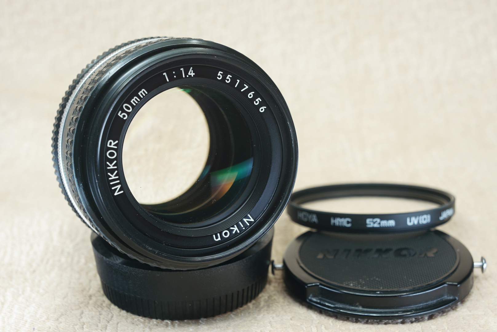 นิคอน Nikon 50mm f1.4 เลนส์มือหมุนวินเทจ เมาท์ Non-ai