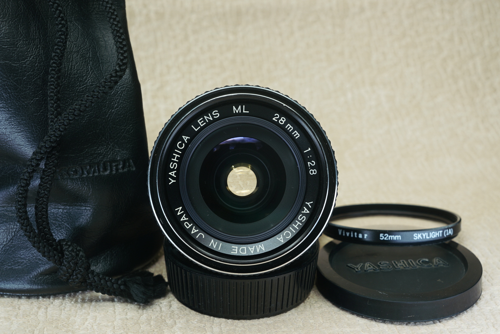 Yashica ML 28mm f2.8 เลนส์มือหมุนวินเทจ เมาท์ คอนแทกซ์/ยาชิก้า